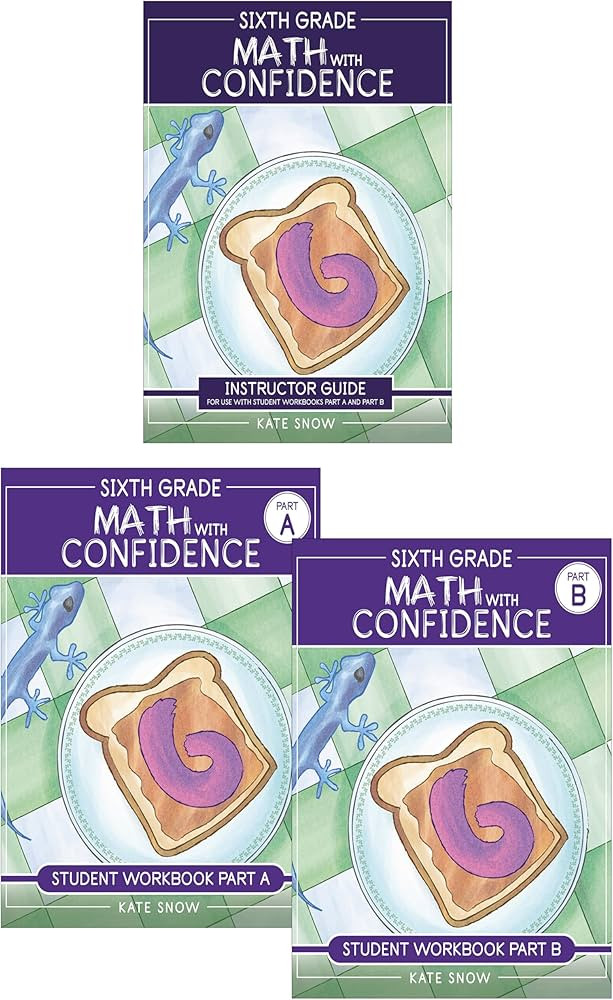 Sixth Grade Math with Confidence Complete Bundle | Amazon (US)