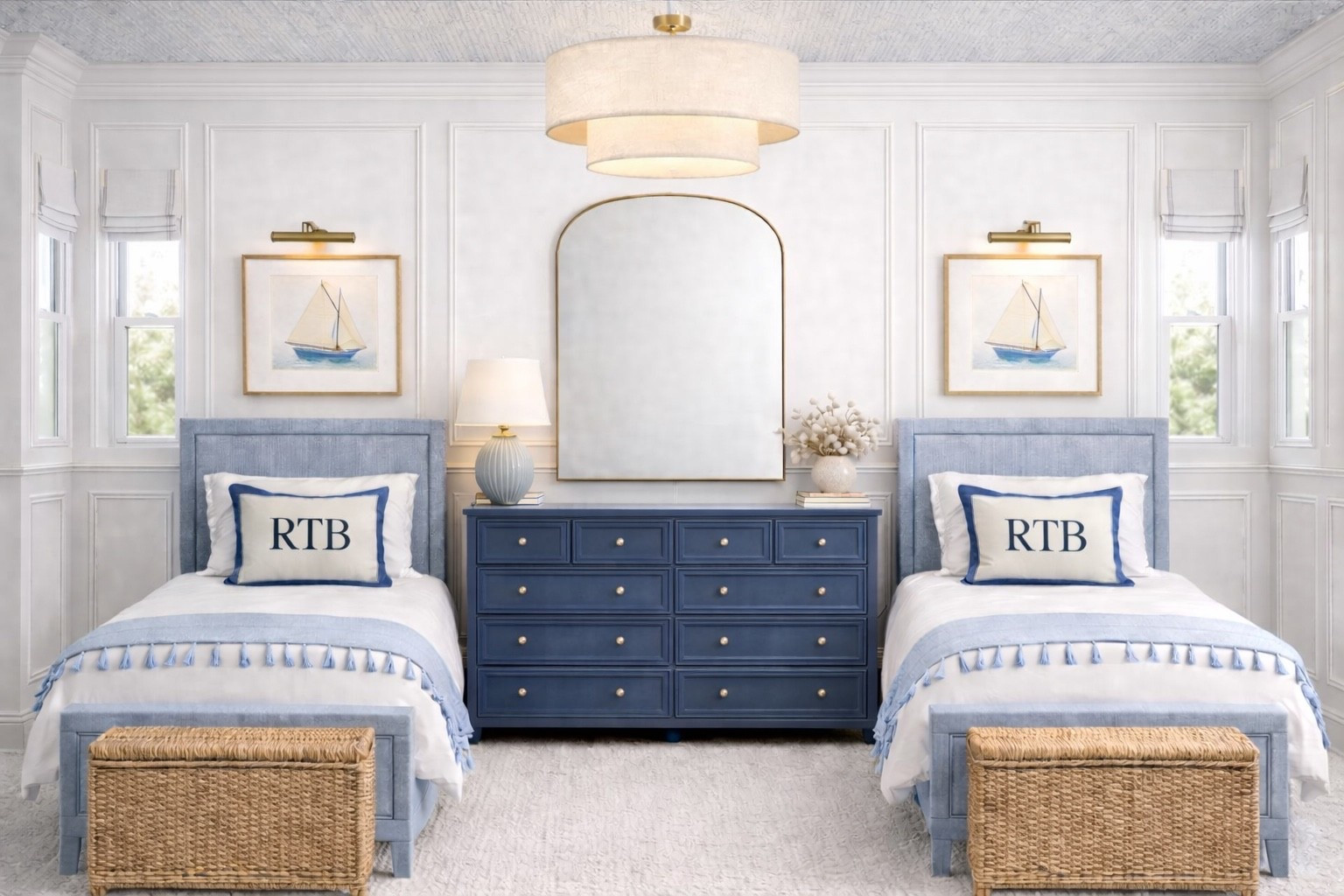 Nautical Bedroom

Bedtime design, shared room, blue bedroom, kids room, interior design 

#LTKHome