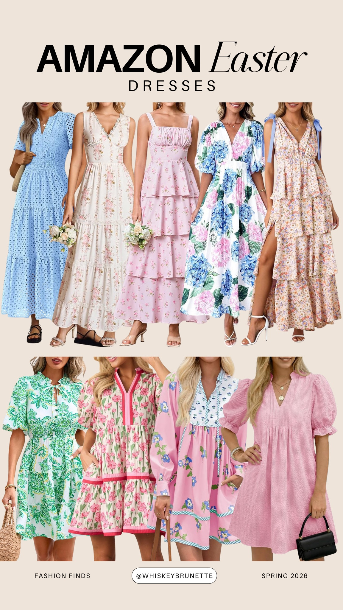 Amazon Easter dresses

floral midi and maxi styles
pastel spring occasion looks
lace and eyelet fabric styles
flowy chiffon silhouettes
puff sleeve mini styles
tiered ruffle spring looks
satin slip spring outfits
elegant brunch ready styles
lightweight garden party looks

#LTKSaleAlert #LTKootd #LTKSeasonal
