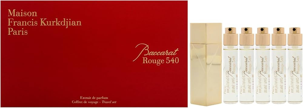Maison Francis Kurkdjian Baccarat Rouge 540 Travel Set for Unisex - 6 Pc Gift Set 5 x 0.37 Extrai... | Amazon (US)