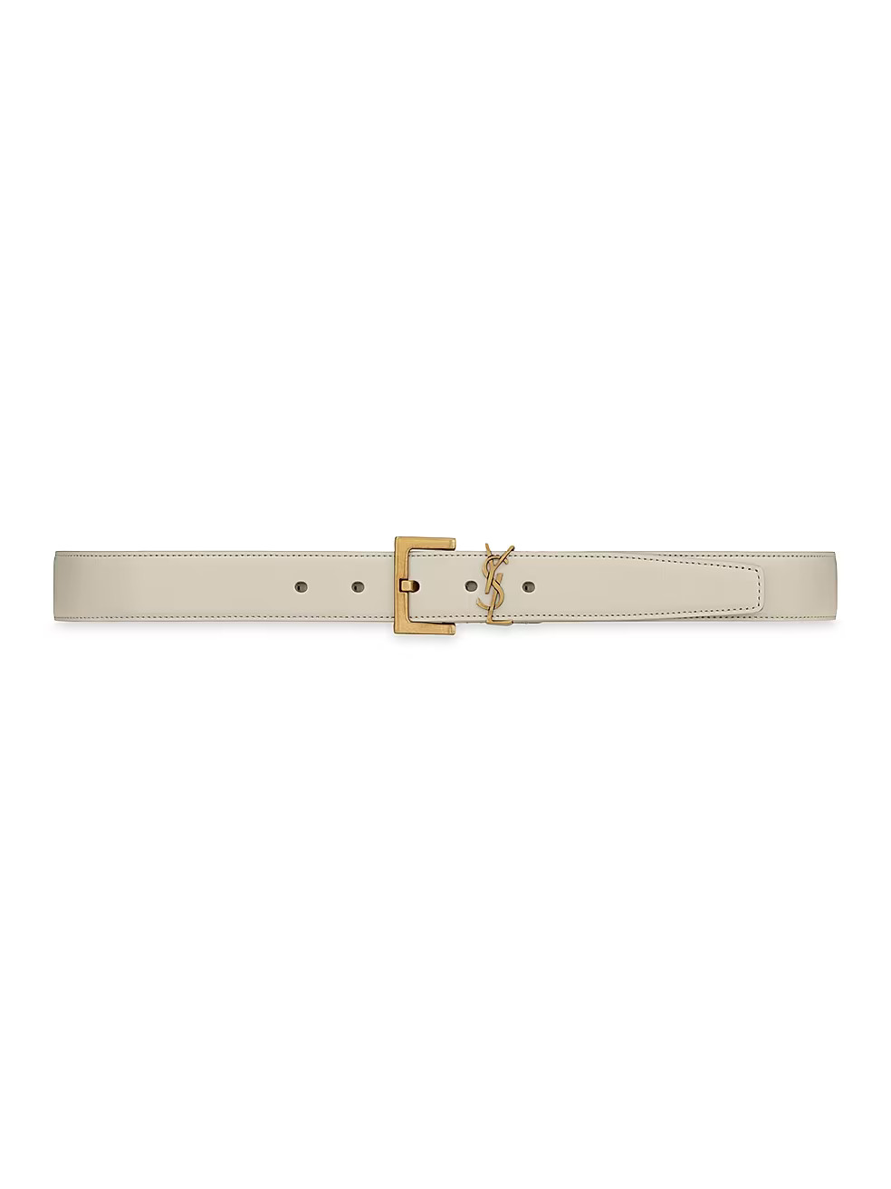 Monogram Leather Belt | Saks Fifth Avenue