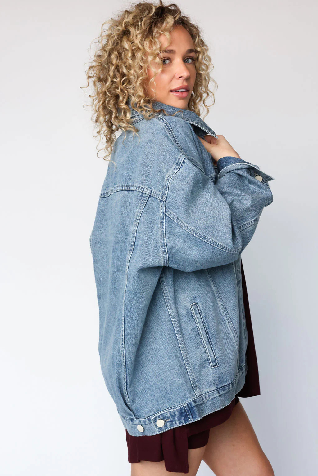 The Foxy Club Denim Jacket XS | The Foxy Kind