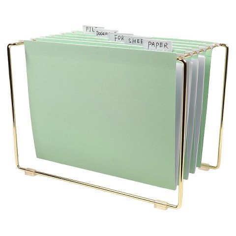 Nate Berkus™ Tabletop File with 5 pc Hanging Folders | Target
