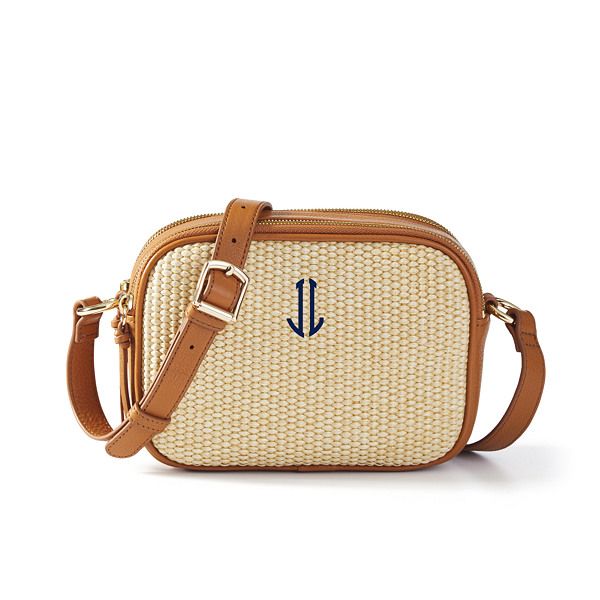 Essential Raffia Crossbody Bag | Mark and Graham