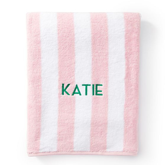Cabana Stripe Beach Towel | Mark and Graham