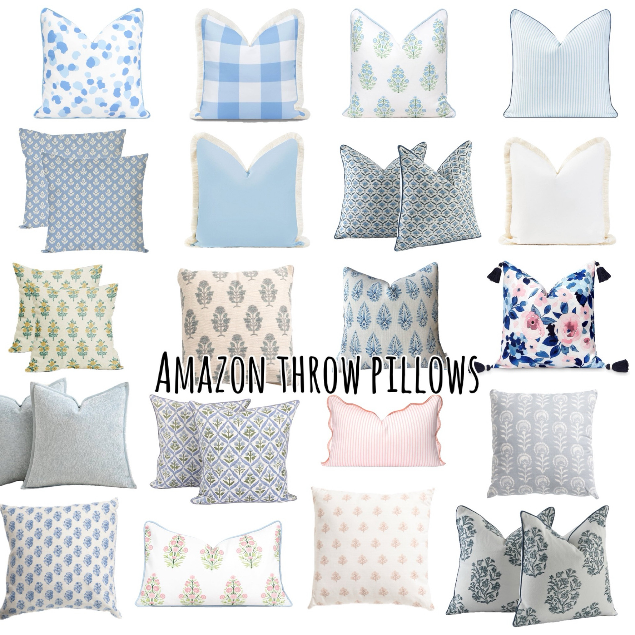 Amazon Finds!!!! Throw pillow alert! Many need insert. Check details in product descriptions! Definitely the look for less  

#LTKFindsUnder100 #LTKFindsUnder50 #LTKSaleAlert