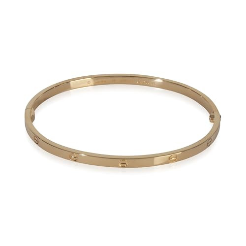 Cartier, Pre-Loved Small Model Love Bracelet, Yellow Gold, 19 cm | Amazon (US)