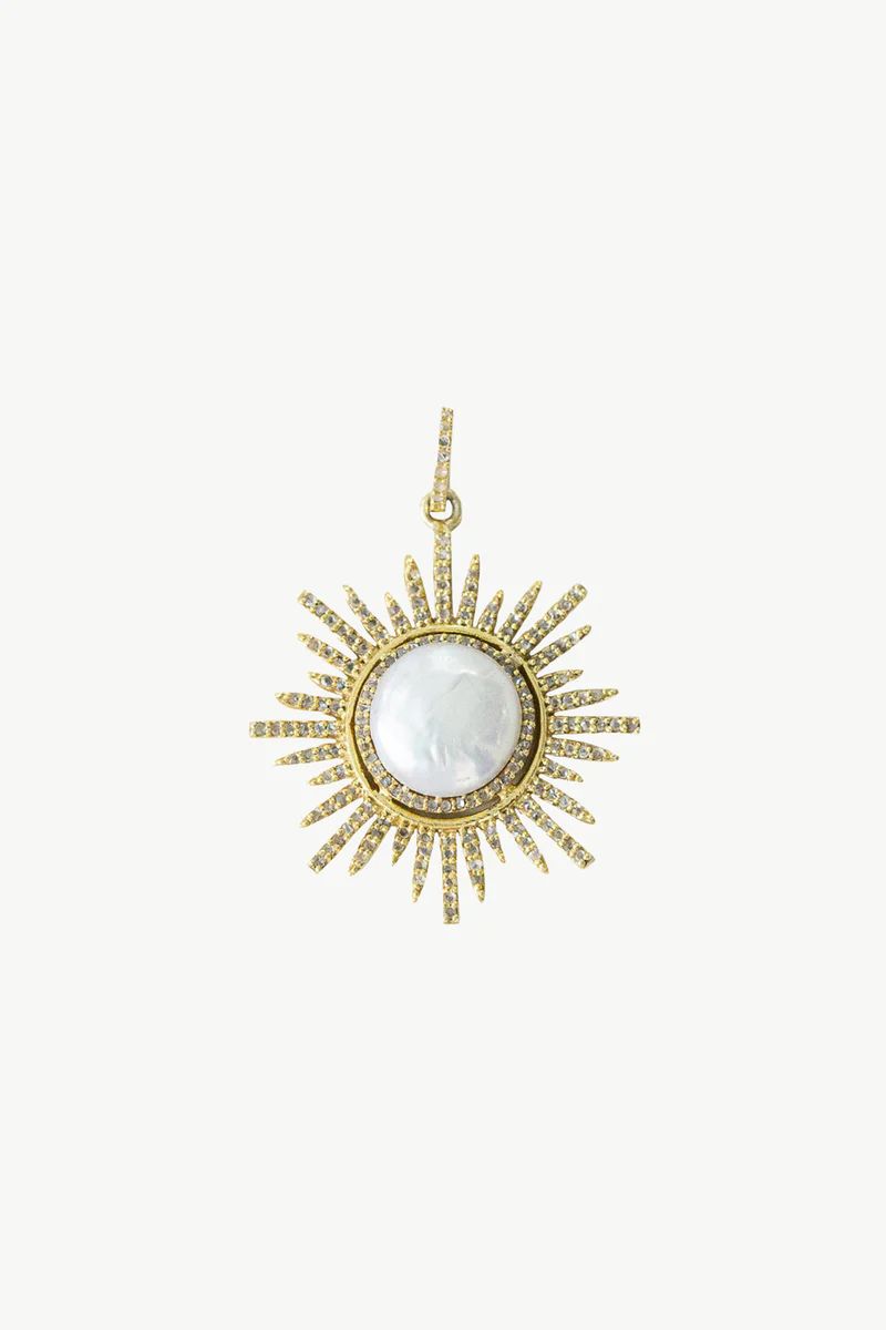 Pearl Sunburst Pendant | Harvest Jewels