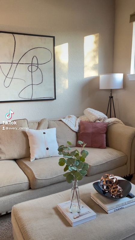 Living room home decor update as seen on TikTok! 🤍 // wall art + affordable Amazon home finds

#LTKstyletip #LTKunder100 #LTKhome
