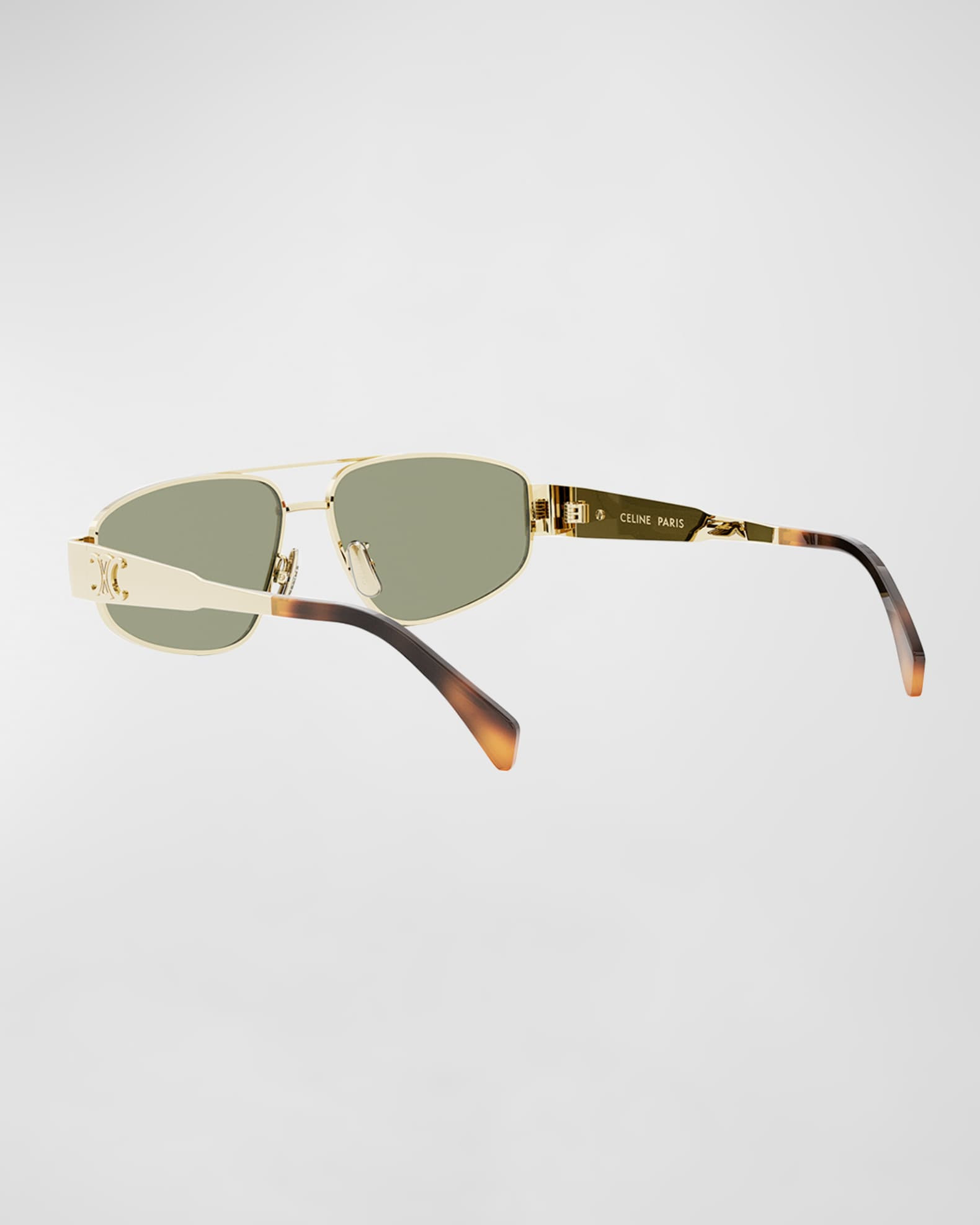 Men's Triomphe Pilot Metal Sunglasses | Neiman Marcus