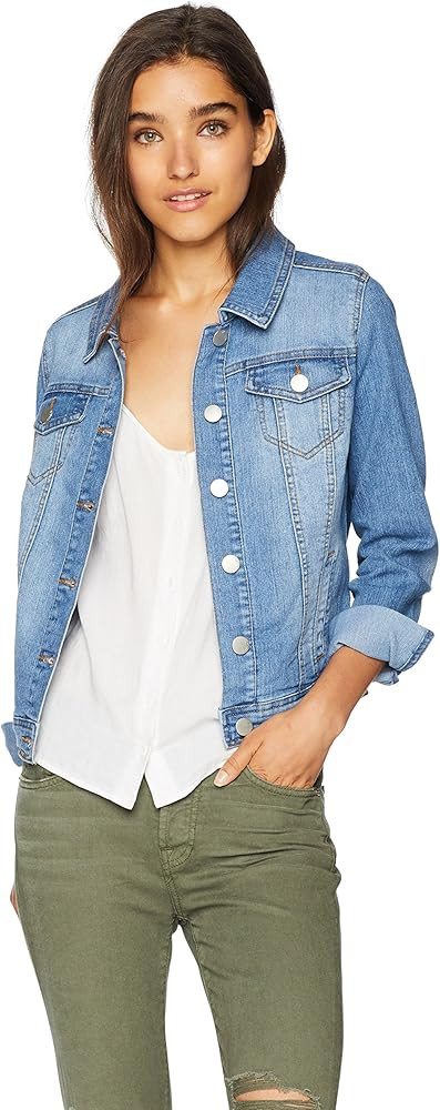 dollhouse Women's Size Dark Plus Denim Jacket | Amazon (US)