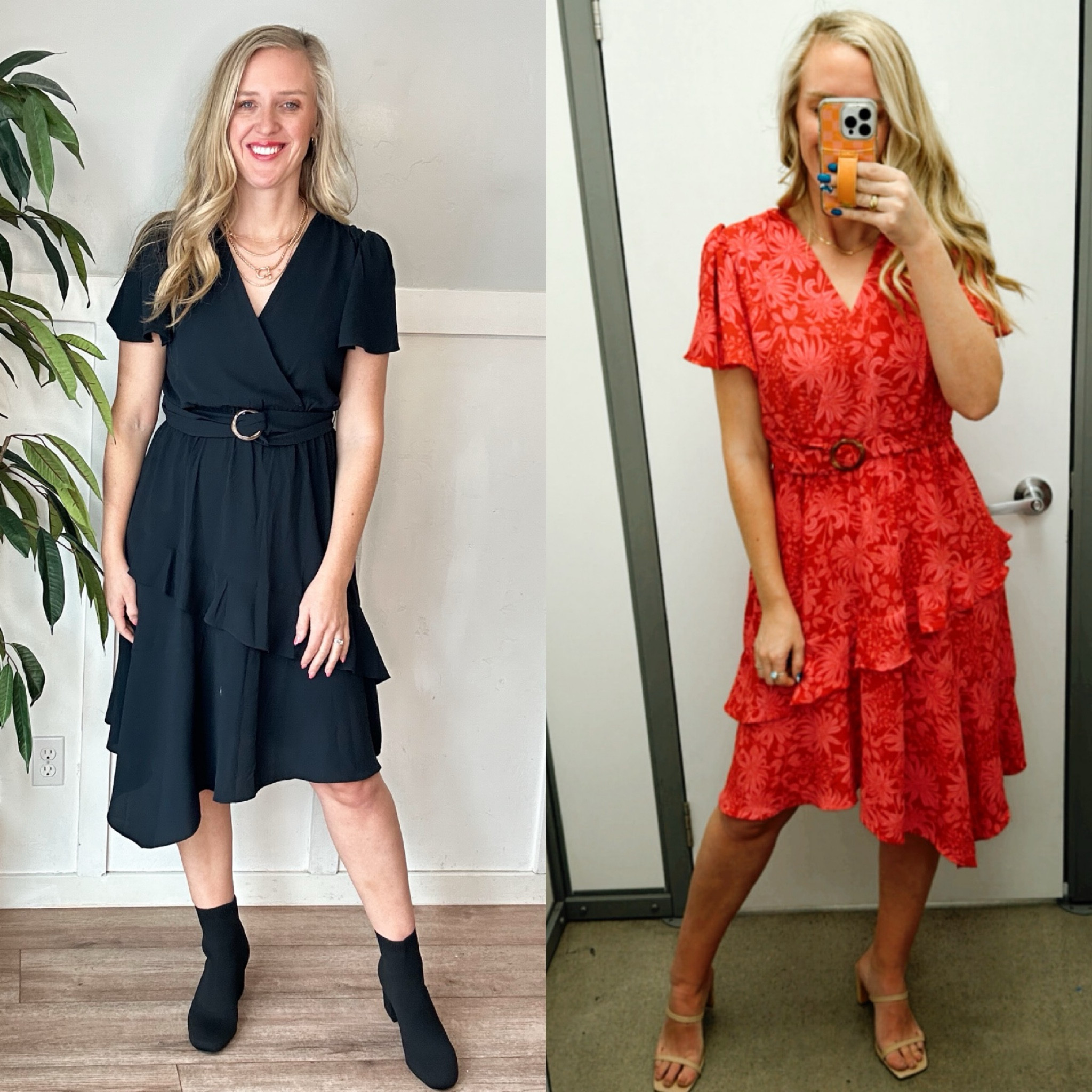 Walmart new modest spring dresses! So cute and affordable! Runs slightly large, size down if in between sizes. I’m wearing a small in the black and medium in red (too big on me). 



Walmart fashion. Walmart style. Sofia Vergara. Spring midi dress. Valentine’s Day dress. Pink. Red. Black. Affordable fashion. Budget. 


#LTKSeasonal #LTKstyletip #LTKfindsunder50