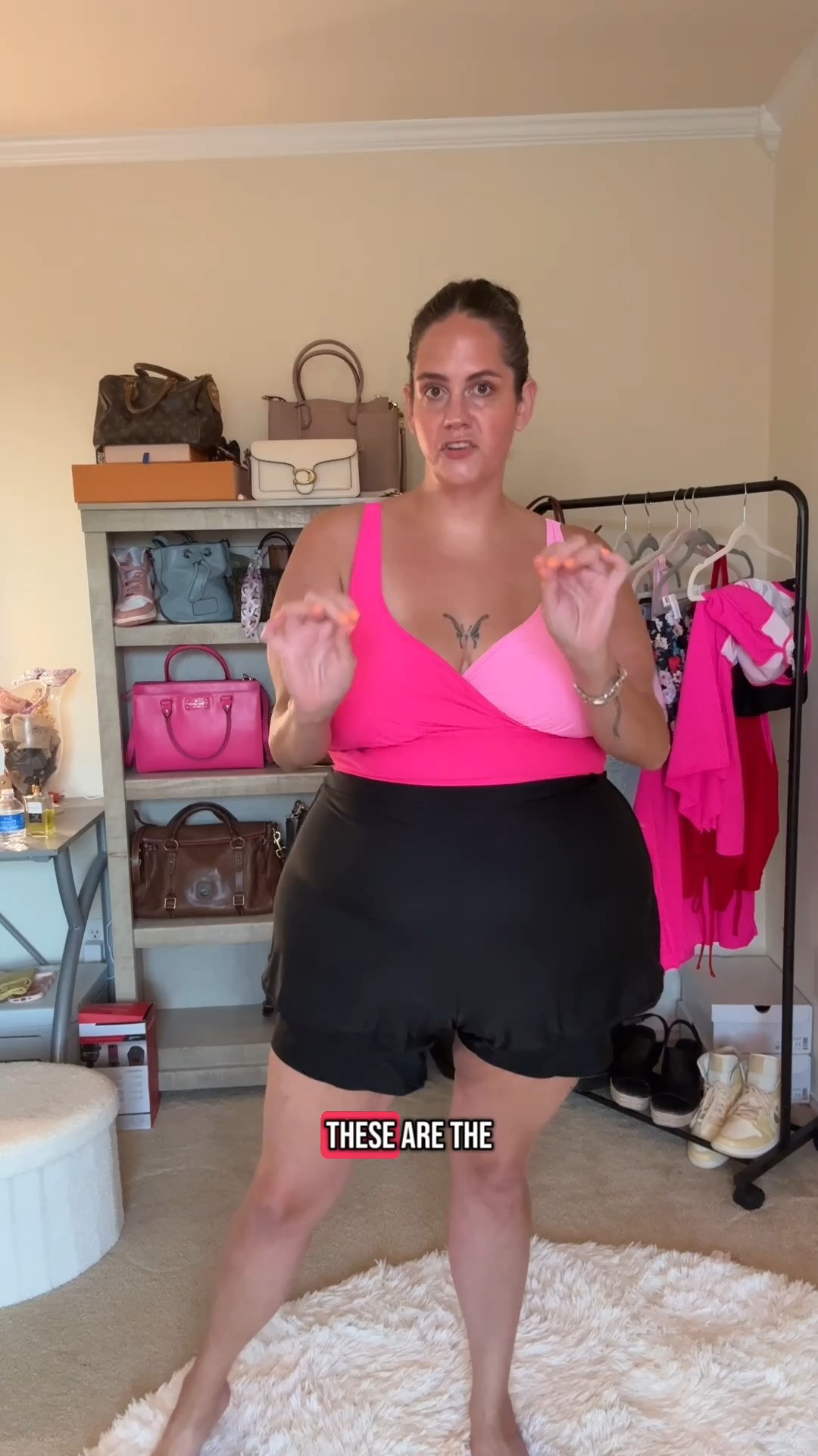 These plus size swim shorts are perfect if you have an apron belly and want to make sure that everything is covered!  

 #LTKStyleTip #LTKPlusSize #LTKSwim