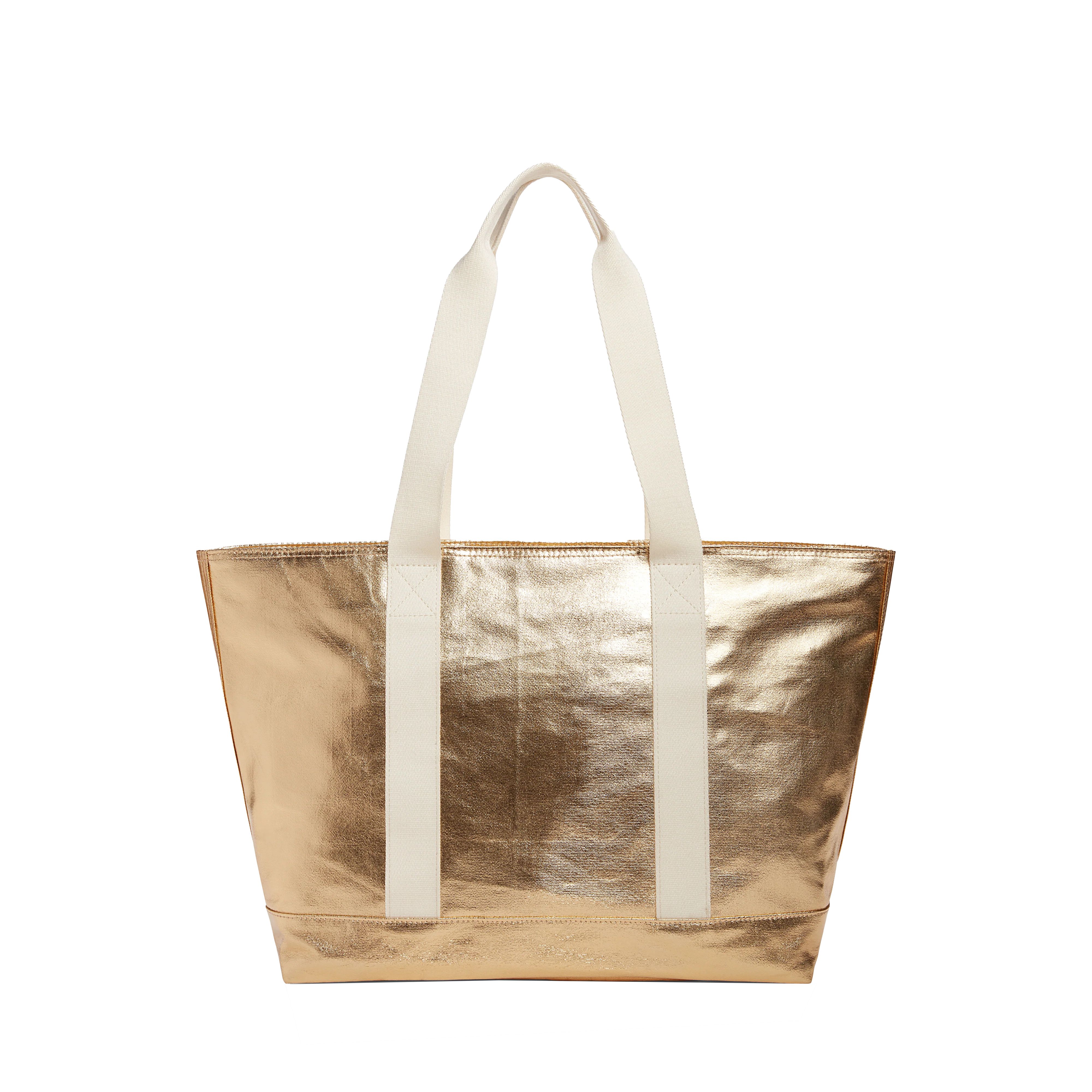 STATE Bags Metallic Tote - Graham in Gold | STATE Bags