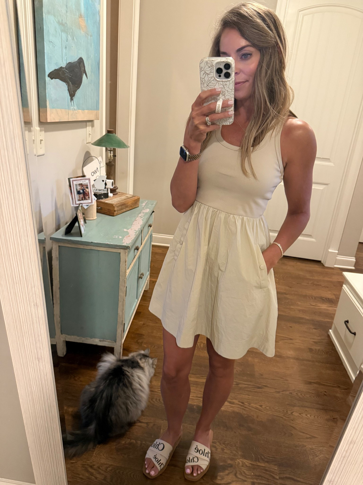 Dress on sale, wearing xs 

#LTKSaleAlert #LTKOver40 #LTKFindsUnder100