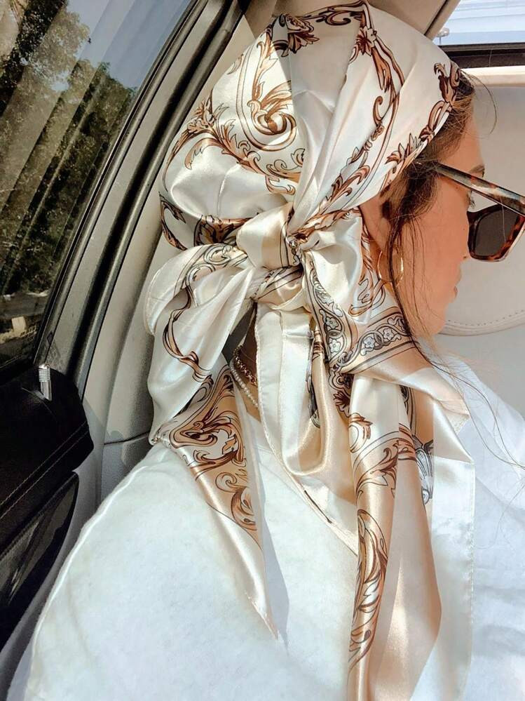 Satin scarf | SHEIN