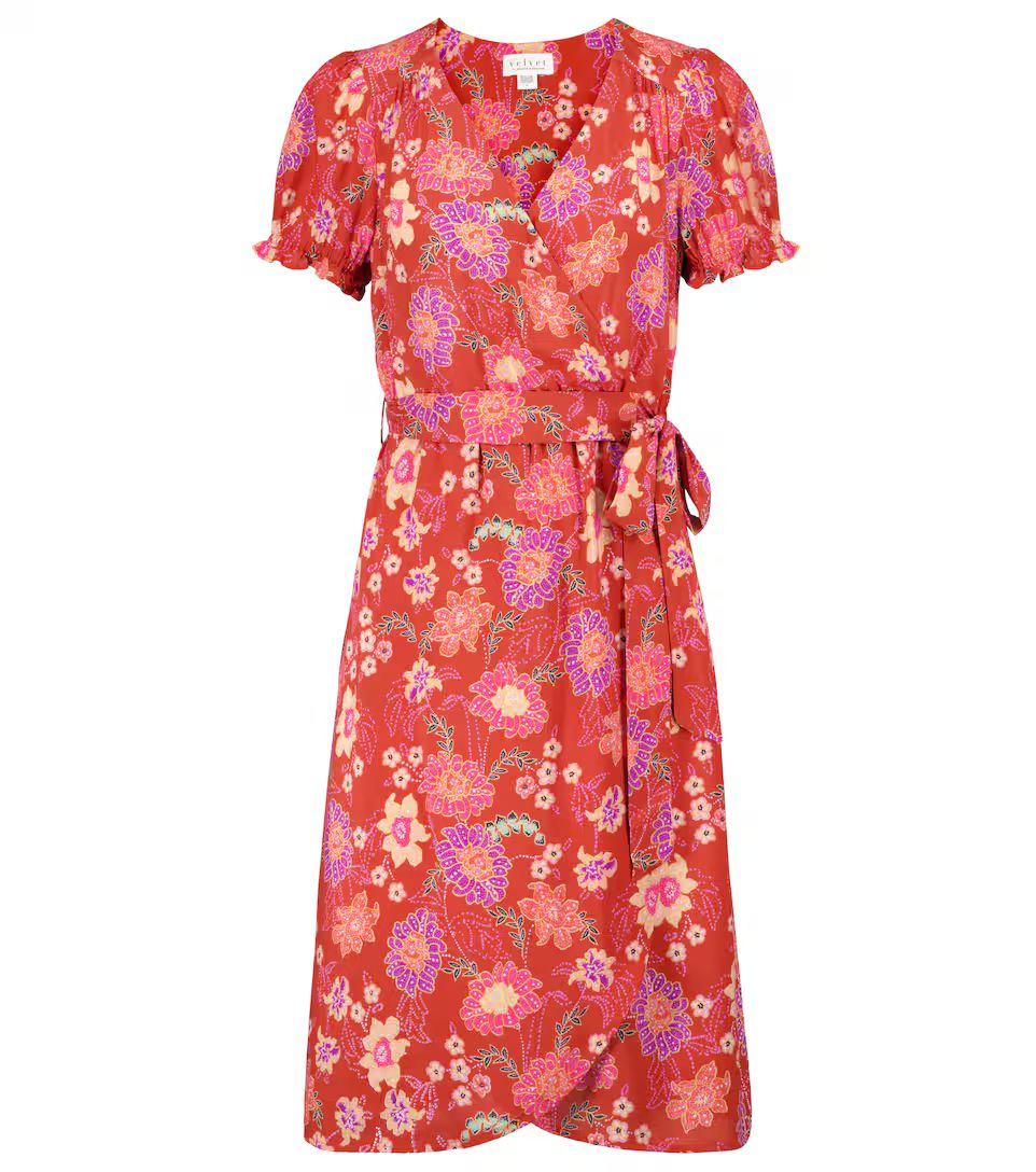 Meadow floral wrap dress | Mytheresa (UK)