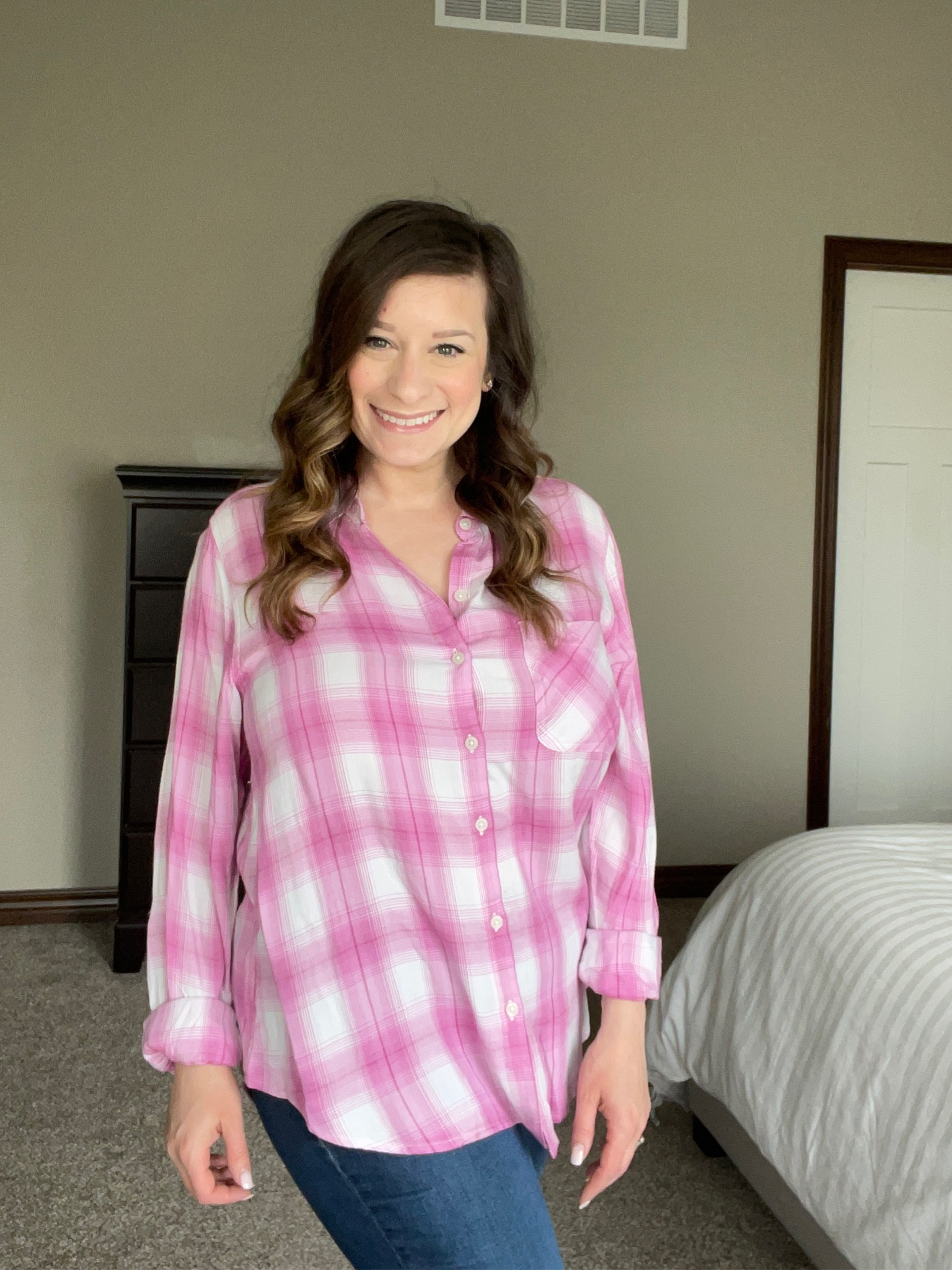 Walmart for the win! 
Affordable outfit/ Walmart fashion / midsize / petite / full bust 

#LTKcurves #LTKunder50