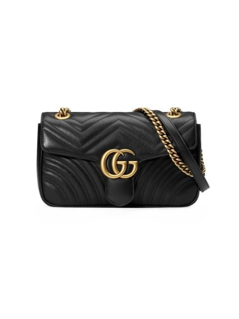 Gucci GG Marmont Small Matelassé Leather Shoulder Bag - Farfetch | Farfetch Global
