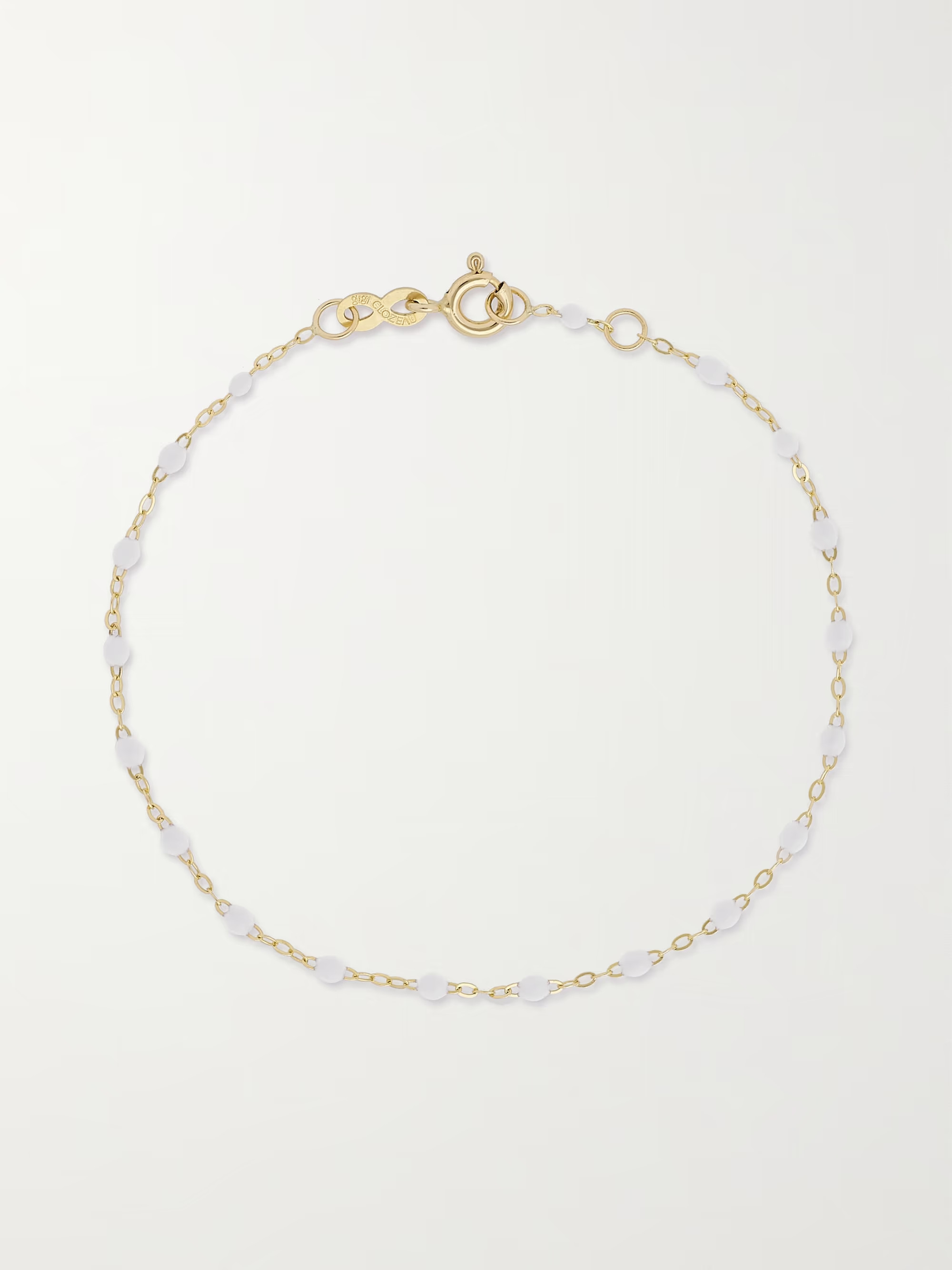 Classic Gigi 18-karat gold and resin bracelet | NET-A-PORTER (US)