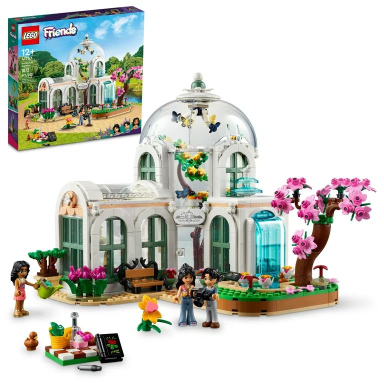 LEGO Friends Botanical Garden 41757 Building Toy Set, A Creative Project for Ages 12+, Build and ... | Walmart (US)