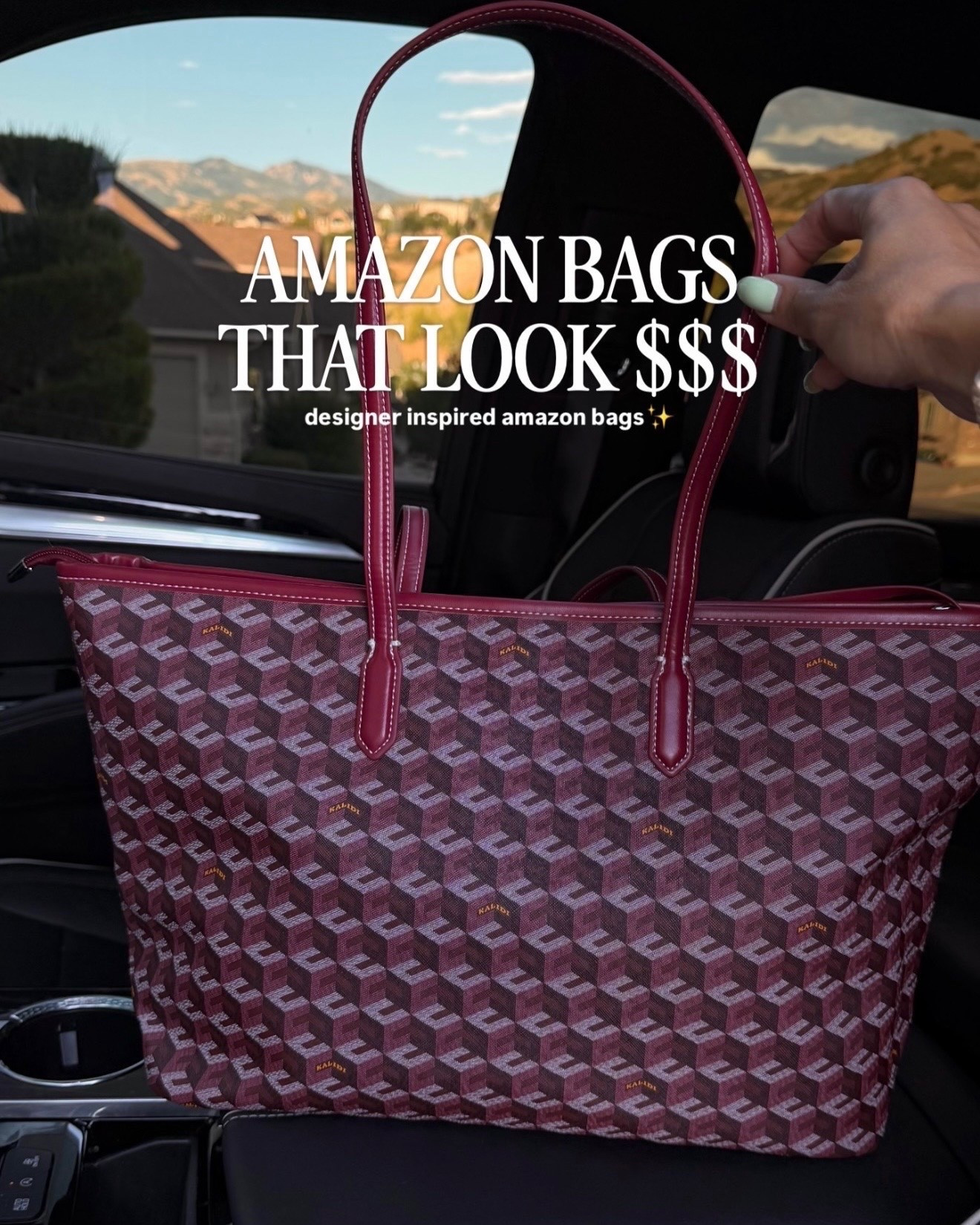 Designer inspired bags from Amazon ⭐️

#LTKSeasonal #LTKgrwm #LTKOver40