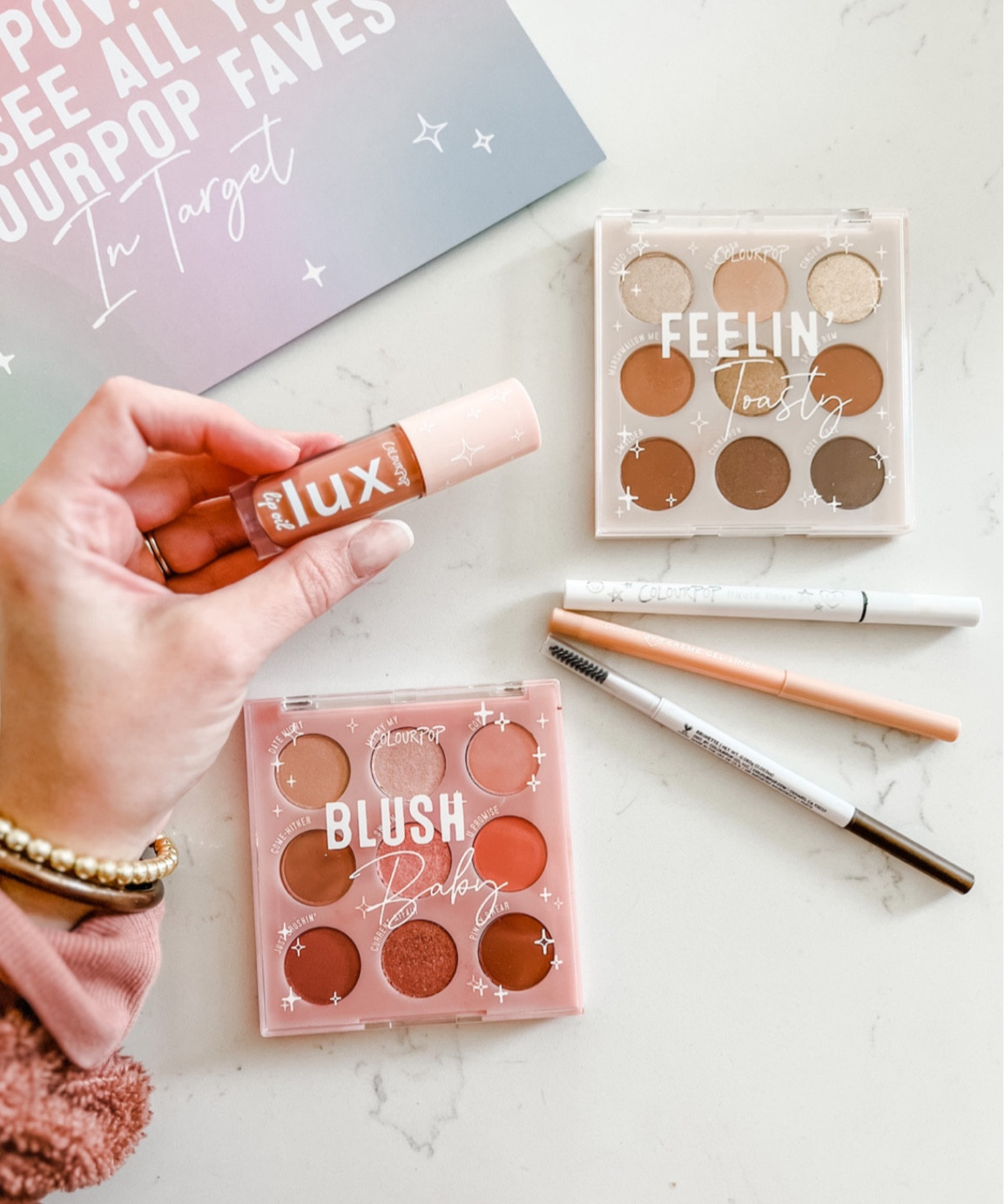 Beautiful new colourpop make up collection at Target! My favorites so far! 
