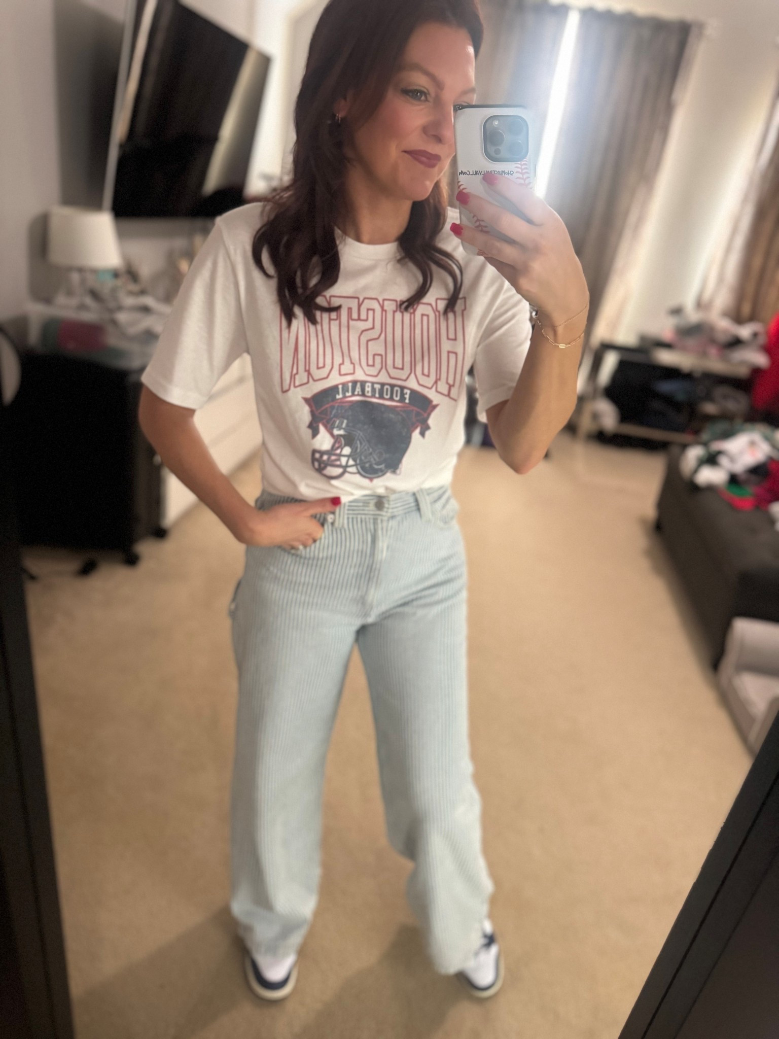 Houston Texans Game Day - limited stock on shirt. I’m wearing a small. 