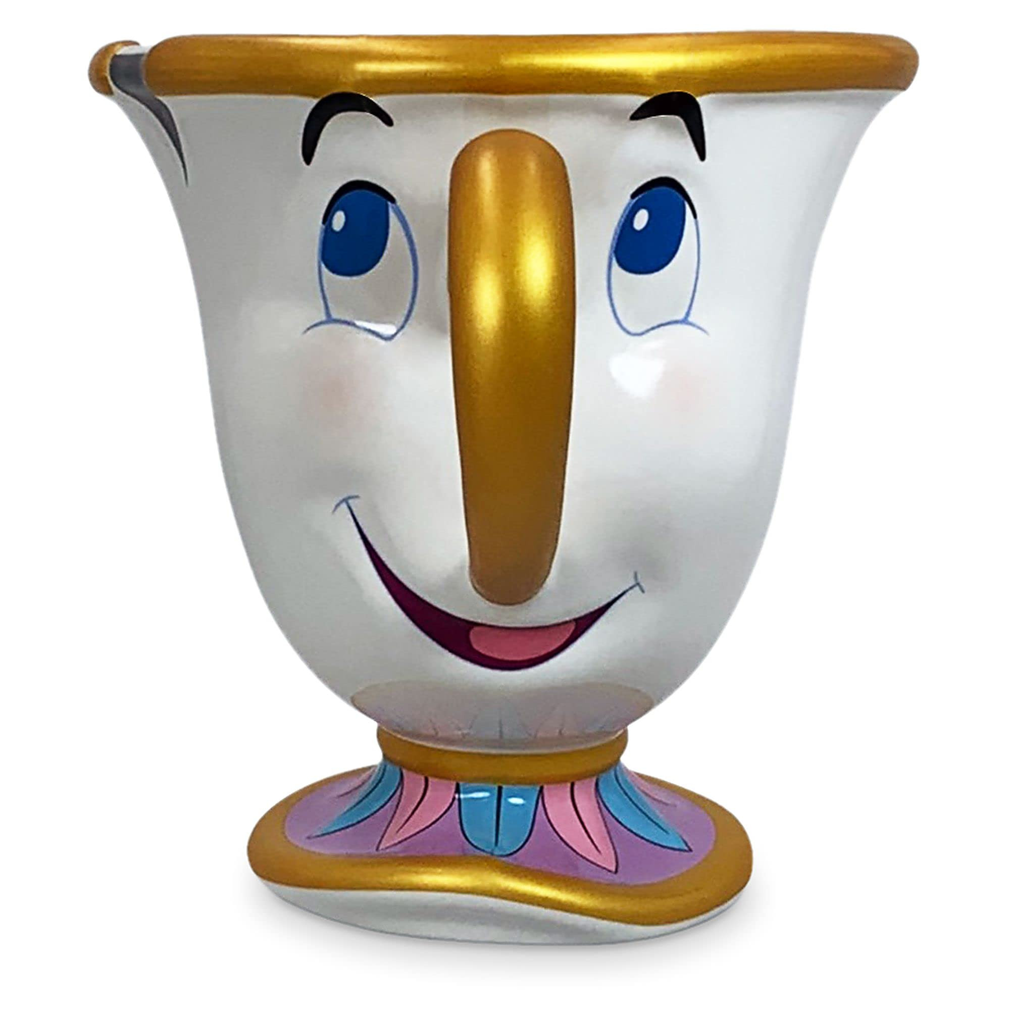 Disney Store Official Chip Mug, Beauty and The Beast, 444ml, Fully Sculpted Stoneware Drinking Cu... | Amazon (UK)