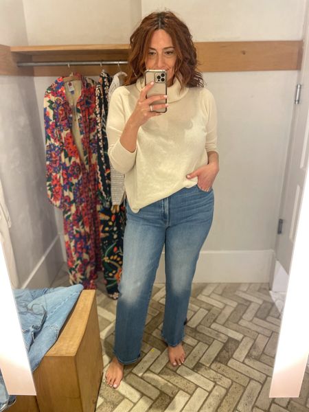 I love adding a lighter wash denim for Spring. These are definitely an investment but you will fall in love with the fit and comfort of these jeans! If you’re only adding 1 pair of denim this season this brand is it!

Spring outfit, jeans, date night outfits 

#LTKmidsize #LTKover40 #LTKSpringSale