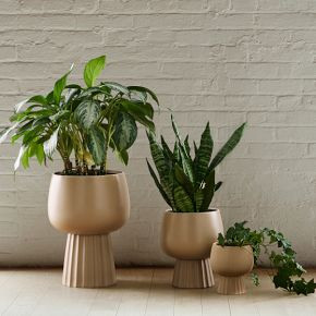 Marta Ceramic Planters | West Elm (US)