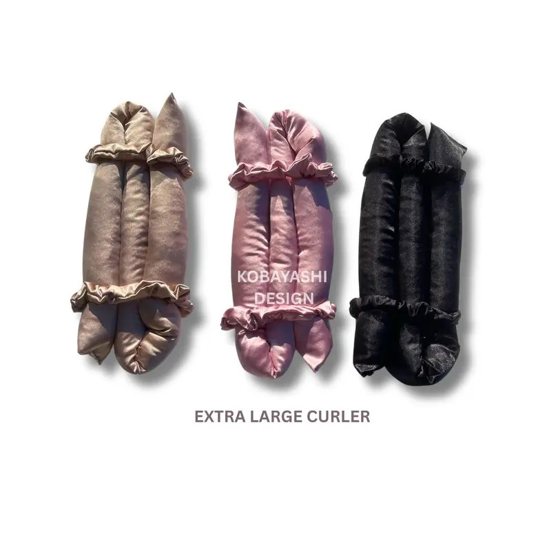 Jumbo Heatless Curler, Soft Overnight 2,5 Inch Wide EXTRA Large Curls, Blowout Thick Curling Ribb... | Etsy (US)