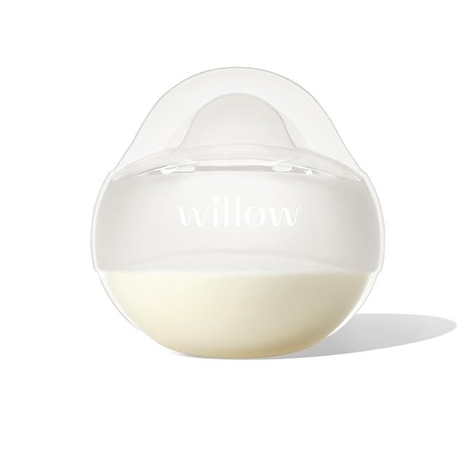 Willow - Silicone Wearable Breast Pump - Passive Suction Milk Collector - Hands Free Manual Breas... | Amazon (US)