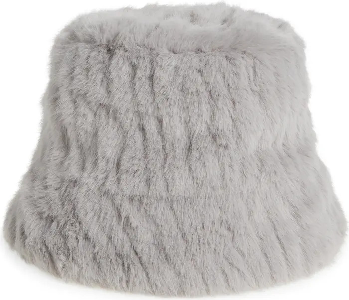 La Fiorentina Faux Fur Bucket Hat | Nordstrom | Nordstrom