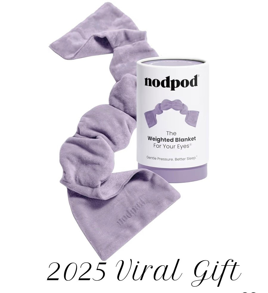 This is on EVERYONE’S wishlist! Because your eyes deserve a weighted blanket and you deserve the rest! 

#nodpod #sleep #viralgift 

#LTKGiftGuide #LTKselfcare #LTKCyberWeek