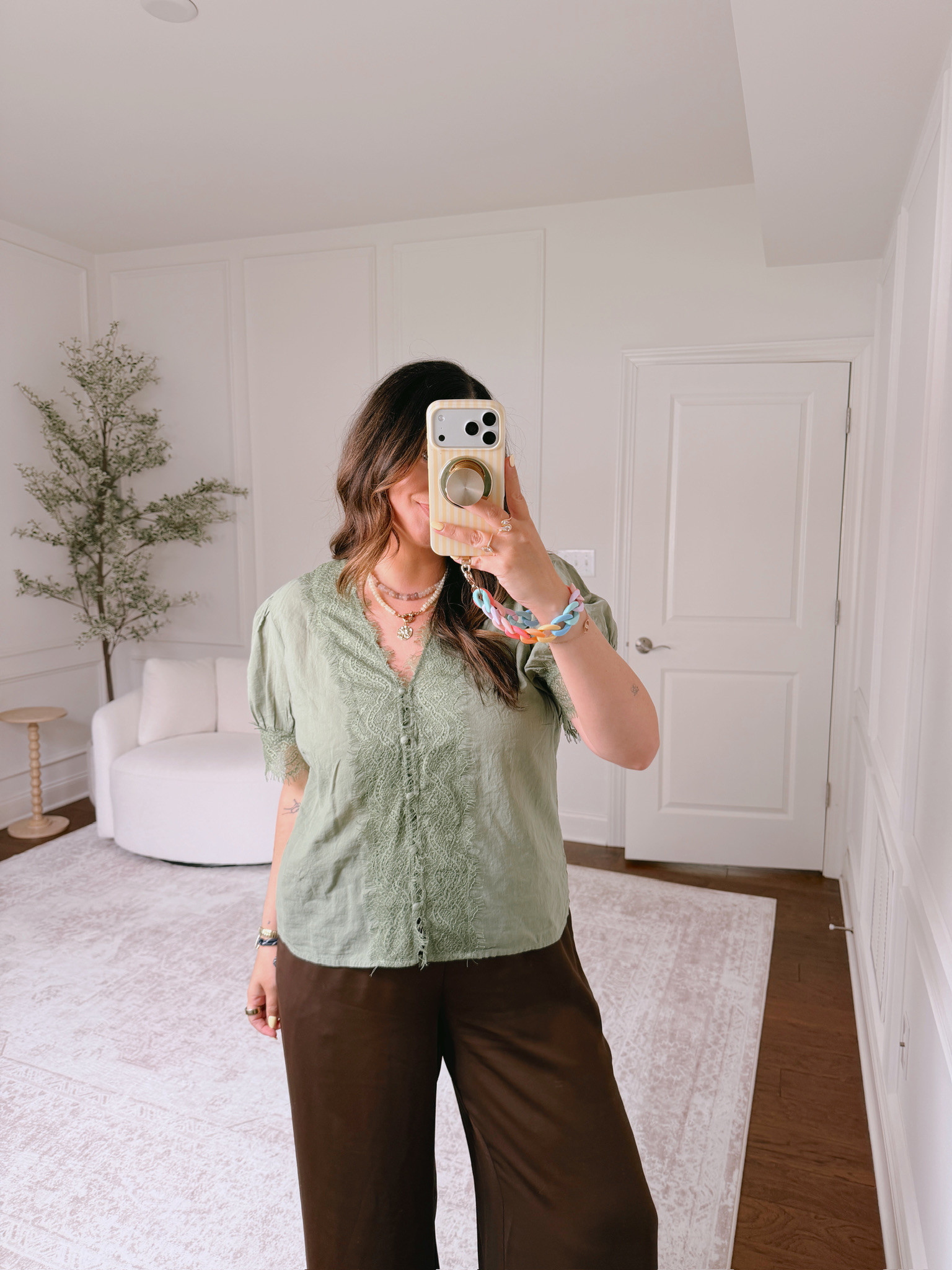 wearing an XL in both pieces #L

#LTKSeasonal #LTKMidsize