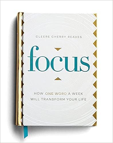 Focus: How One Word a Week Will Transform Your Life



Hardcover – September 15, 2020 | Amazon (US)