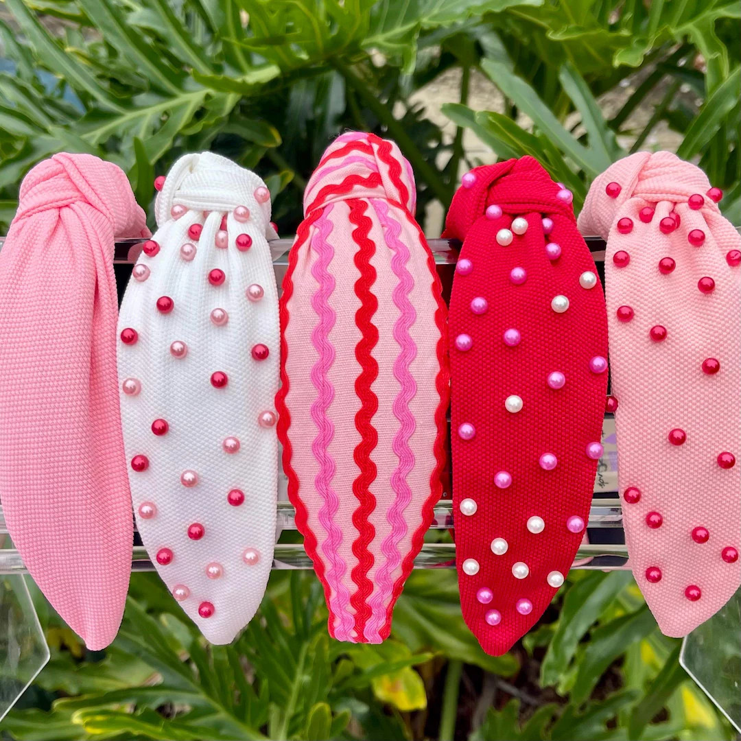 Valentine Headband, Custom Valentine's Day Hair Accessories | Etsy (US)