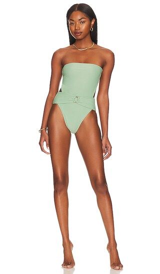 x REVOLVE Boston One Piece in Olive Green | Revolve Clothing (Global)
