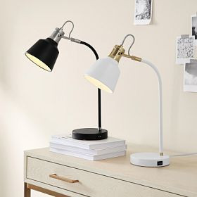 Mini Taylor Desk Lamp with USB Port | Pottery Barn Teen