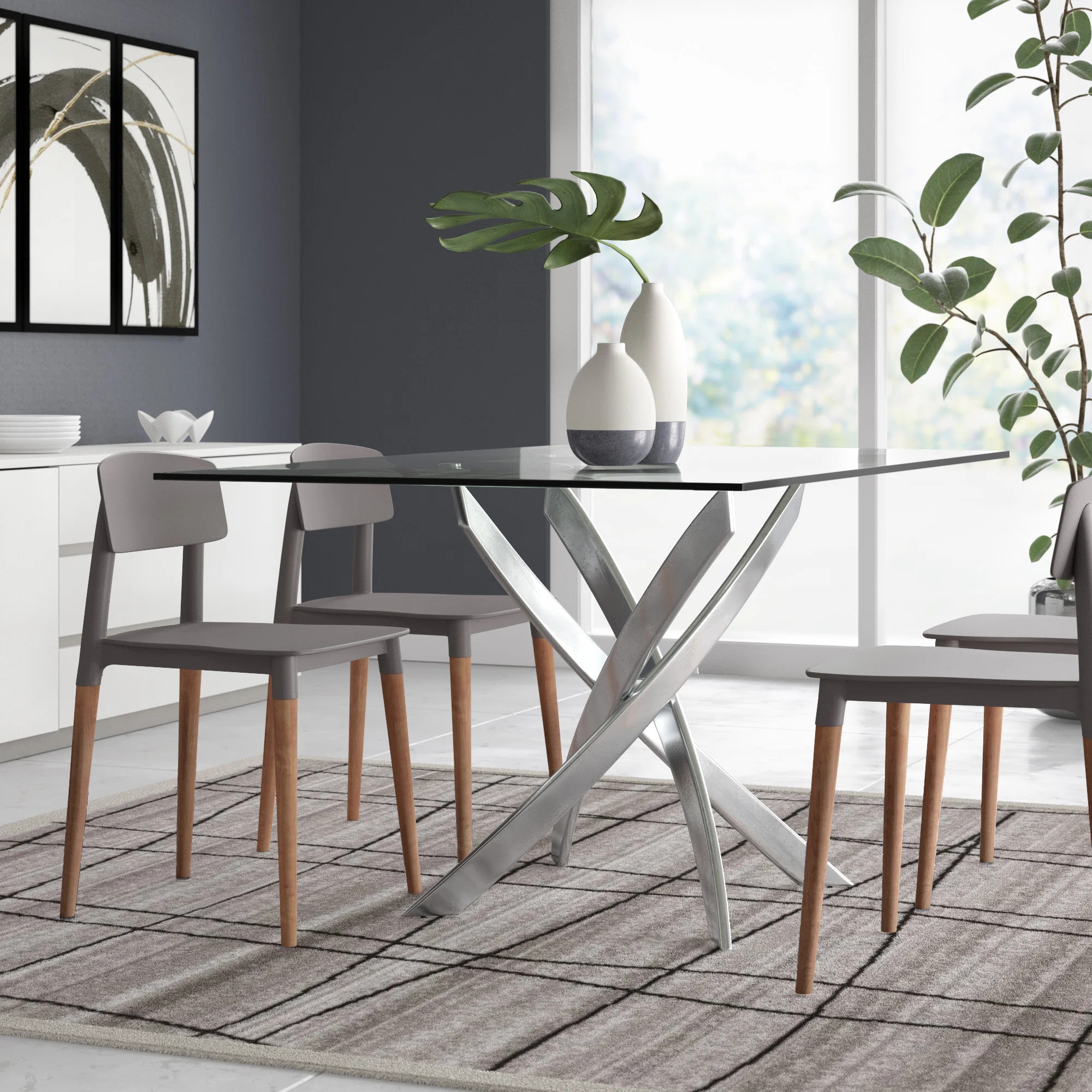 Aki Rectangular Dining Table | Wayfair North America