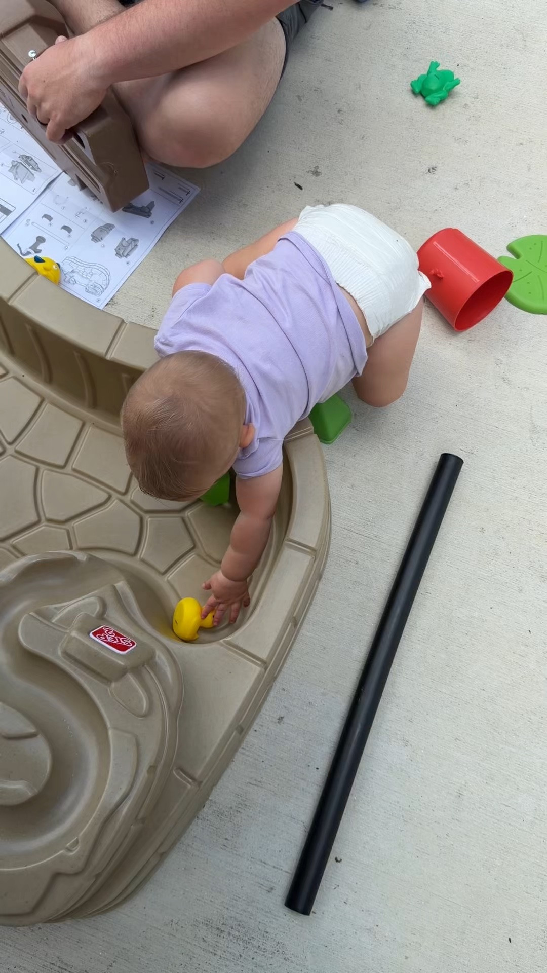 One of our favorite ways to splash around on the patio in our backyard!

#LTKSwim #LTKBaby #LTKKids