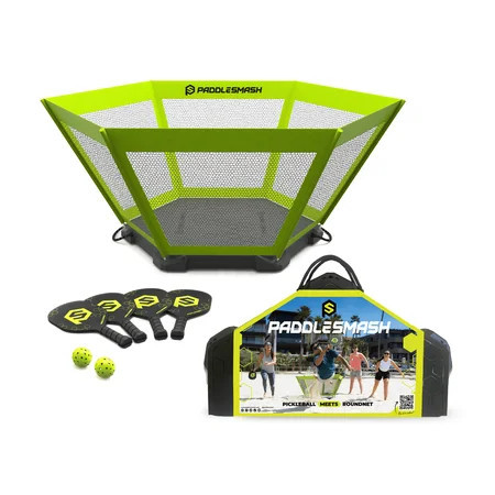 PaddleSmash Pickleball Yard Game, Beach, Park, Tailgate, Lawn, Backyard, Indoors & Outdoors - Fun Game for Adults & Family | Walmart (US)