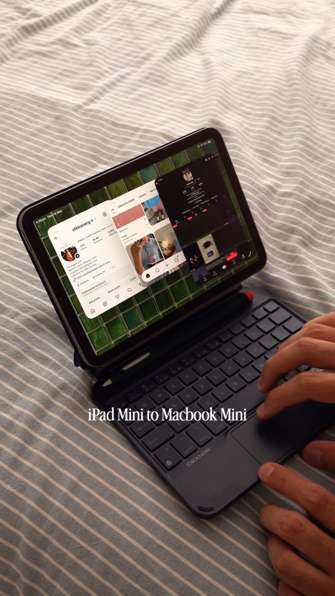 iPad Mini to Macbook Mini 

#tech #ipadmini #ipadmini7