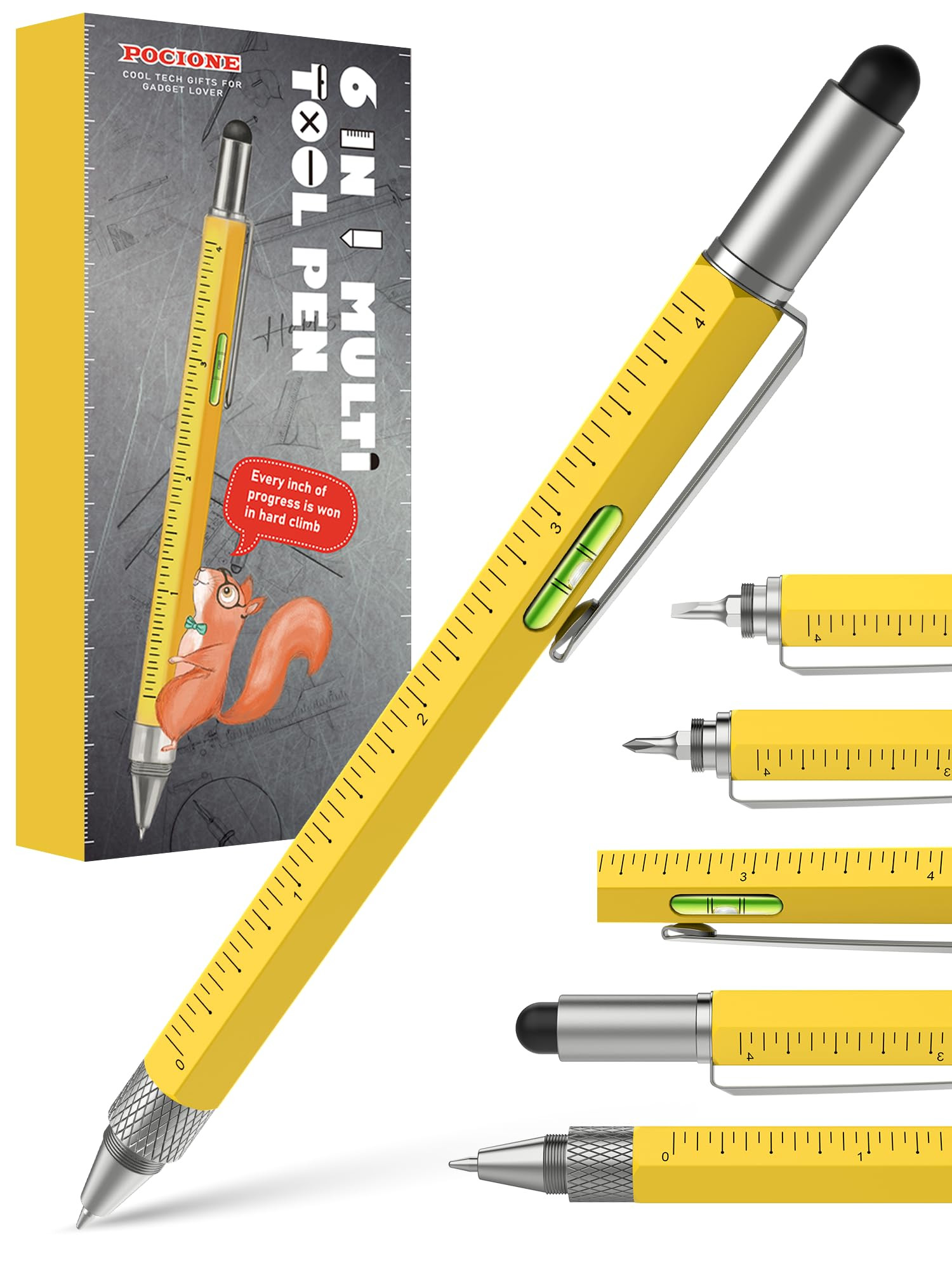 Stocking Stuffers for Men Multitool Pen - Mens Gifts for Christmas Unique White Elephant Gifts fo... | Amazon (US)