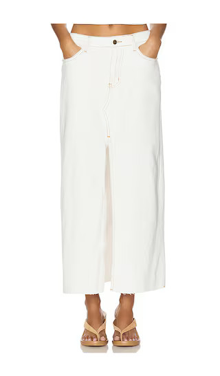 Super Sweet Maxi Skirt in Porcelain | Revolve Clothing (Global)
