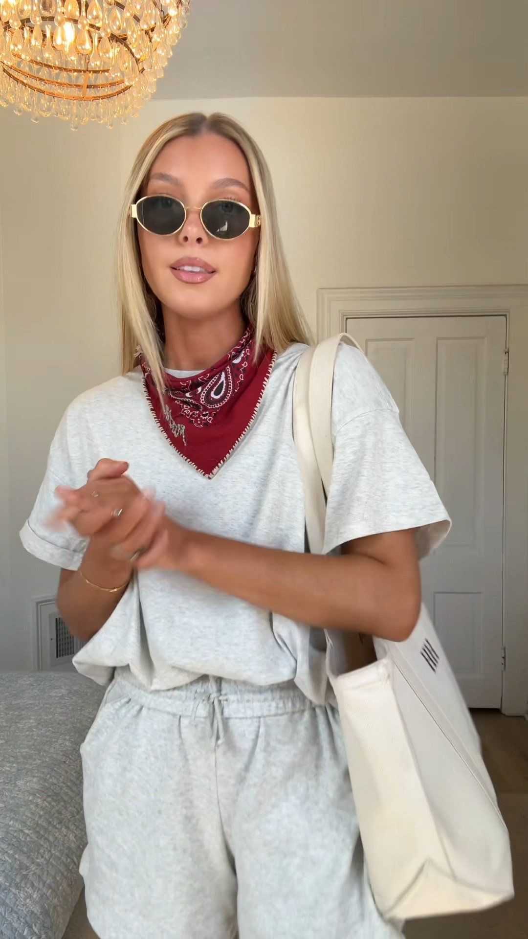 Sized up in tshirt! True size (medium) in shorts! 

#LTKootd #LTKSeasonal #LTKActive