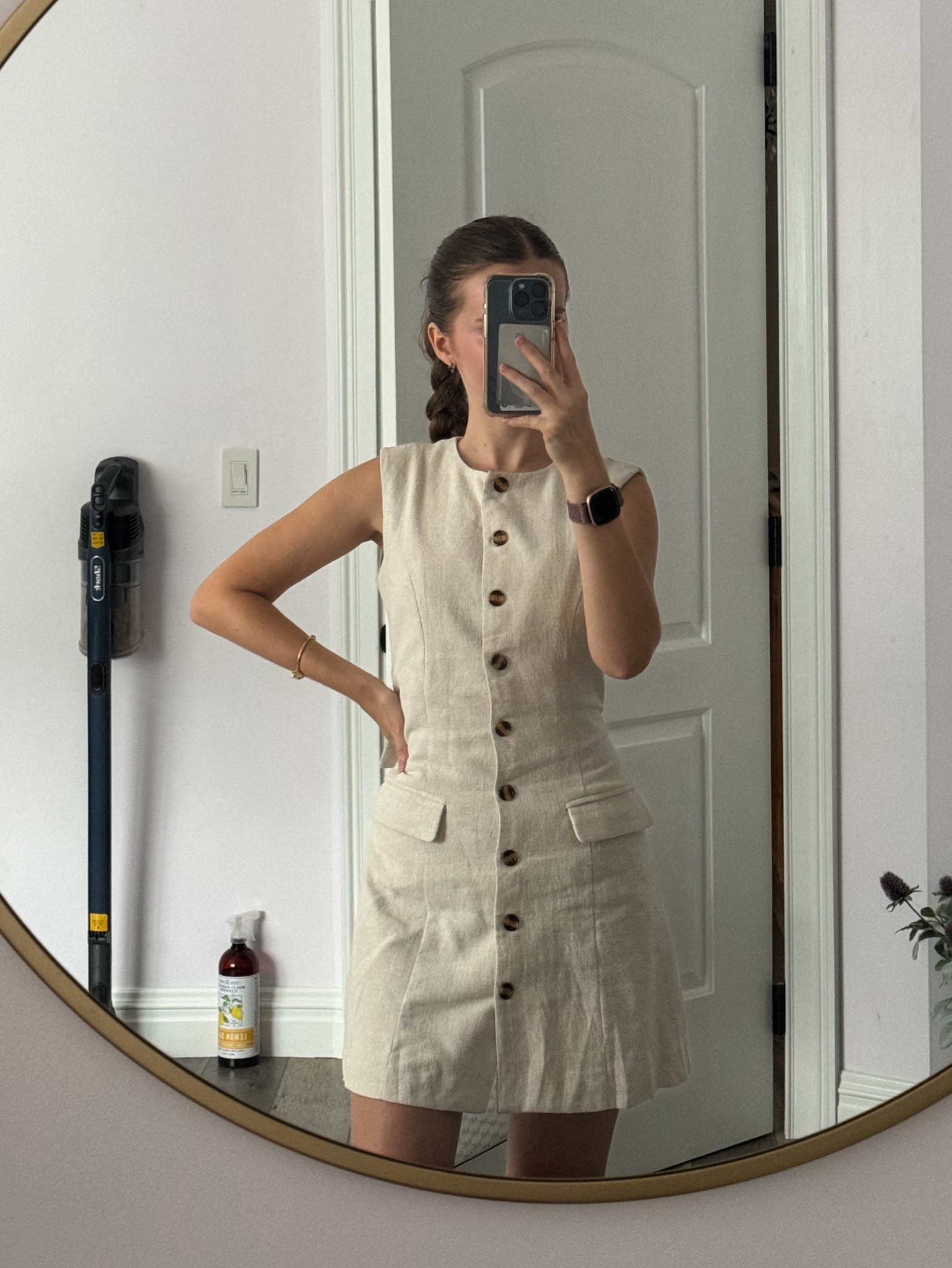 A linen dress paired with sandals makes a cute summer outfit. 
.
.
.
.
.
#LTKWorkWear

Summer dresses | summer outfits | work outfit | work dress | work wear | dinner dress | day dress | summer dress mini | vest dress | outfit inspo | outfit ideas | summer shoes | summer sandals 

#LTKSaleAlert #LTKParties #LTKItBag #LTKShoeCrush #LTKxNSale #LTKU #LTKFindsUnder100 #LTKFindsUnder50 #LTKSummerSales #LTKSeasonal #LTKTravel #LTKStyleTip