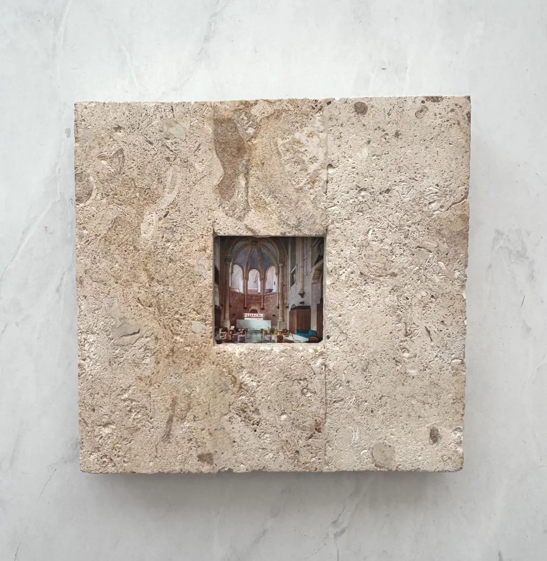 Vintage Stone Square Picture Frame: Modernist / Contemporary Style | Etsy (US)