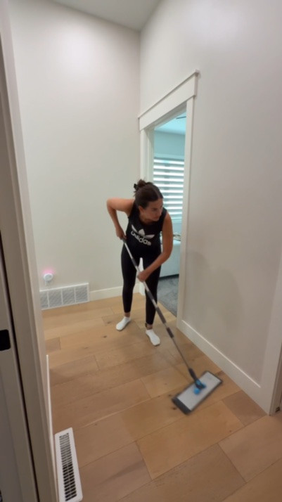 The ultimate floor broom/mop that makes it so easy to hit the trim and walls!

#LTKHome #LTKdayinmylife